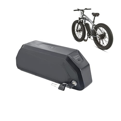 HJGHY Batería Ebike 48V 8Ah 10Ah 12Ah Batería de Bicicleta eléctrica Paquete de batería de Iones de Litio para 250W 450W 600W Batería Tubo descendente