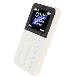 FUIK Mini Teléfono Móvil Portátil, SOYES S10P Mini Smartphone HD 5MP Cámara Digital Micro USB Cámara Trasera para Que los Niños Estudien (Blanco) en oferta