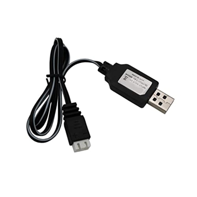 YUSIOLAQ Cable de Carga de Luz indicadora Juguete de Agua Cable Adaptador de Carga USB