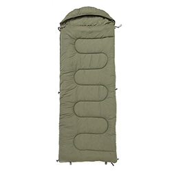 ANUGU Saco de Dormir para Acampar Saco de Dormir de Empalme de algodón Temporada Almohada cálida Saco de Dormir con sobre con Capucha para Viajar Send precio