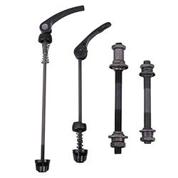 CLISPEED 2 Juegos De Piezas Rápidas Traseras De Carretera MTB Fit Hub Pincho Delantero Hueco para Bicicleta De Eje Y Rueda De Liberación De Eje De Mon características