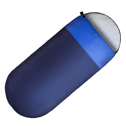ANUGU Saco De Dormir De Plumas, Alargar Ensanchar Frío Impermeable Y Cálido Saco De Dormir para Adultos Lavable A Máquina (Navy) en oferta
