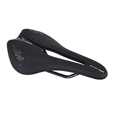 SWEPER Cojín de Nariz Corta Compuesto de Fibra de Carbono for Bicicleta de Carretera Hueco Transpirable Bomfortable Asiento cojín sillín (Color : FLIT