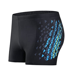 Lazz1on Bañador de Natación para Hombre Traje de Baño Corto Calzoncillos Secado Rápido Elástica Pantalones Cortos de Surf en oferta