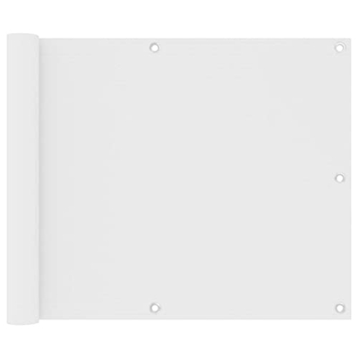 Inicio Productos-Pantalla Balcón Tela Oxford Blanca 75x600 cm