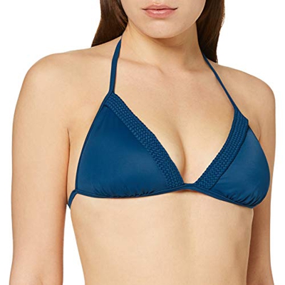 Iris & Lilly Parte de Arriba de Bikini Mujer, Azul Cielo, 40