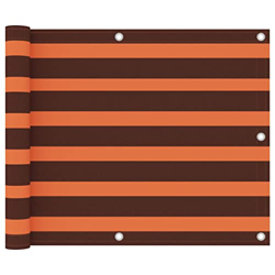 Inicio Productos-Pantalla Balcón Tela Oxford Naranja y Marrón 75x600 cm características
