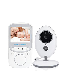 Monitor portátil inalámbrico de audio/vídeo para bebé, pantalla LCD, con cámara, Walkie Talkie, Walkie Talkie, radio, música, 24 horas precio