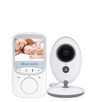 Monitor portátil inalámbrico de audio/vídeo para bebé, pantalla LCD, con cámara, Walkie Talkie, Walkie Talkie, radio, música, 24 horas
