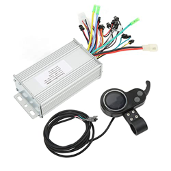 Kit de Controlador de Motor de Bicicleta Eléctrica, Pantalla de Datos Múltiples Pantalla LCD Acelerador de Pulgar 36V 48V Carcasa de Aleación de Alumi precio
