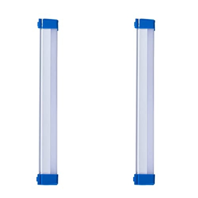 JOSEPHVIER 2X Iluminación de Emergencia, Luces de Reserva para Fallas de Energía en El Hogar, Recargable de 60 W (con Magnético de 52 cm)