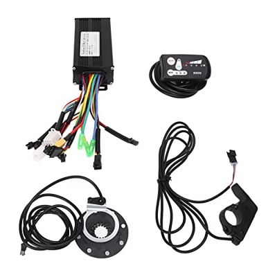 Controlador de Motor Acelerador de Pulgar, Gran Disipación de Calor Función de Autoestudio a Prueba de Agua 24V 36V 48V Aleación de Aluminio ABS Contr