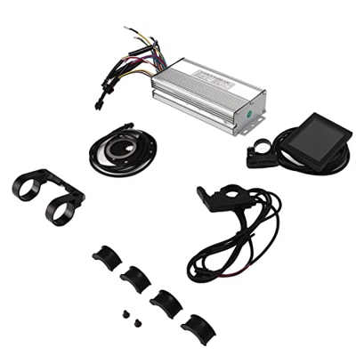 Kit de Conversión de Bicicleta Eléctrica de 1000 W, Acelerador de Pulgar Controlador de Bicicleta Eléctrica de 1000 W Cable de Sensor de Asistencia de