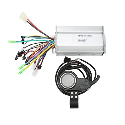 Kit de Panel de Controlador de Bicicleta Eléctrica, Panel LCD de Controlador de Scooter de 36V 48V para Reparación
