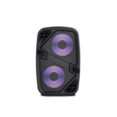 Altavoz Bluetooth BSL-S20 con iluminación en los Altavoces | 20W RMS | Bluetooth 5.0 con True Wireless | Batería de 1800 Mah | Radio FM y Reproductor 