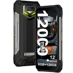 Movil Resistente Agua y Golpes, DOOGEE S89 [2022] Movil Todoterreno, 8GB +128GB, Android 12 P90 Octa Core, Batería 12000mAh(33W) IP68 IP69K, Cámara Vi características