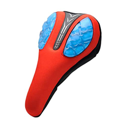 Cyhamse Cojín para Asiento de Bicicleta, Cojín de Repuesto para Asiento de Bicicleta de Espuma viscoelástica, Cubierta de Asiento de Bicicleta Antides características