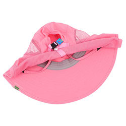 VALICLUD Patrón Animal Niño Sombrero Solapa UPF Sombreros Pescador Y Niños Ojos Cuello Playa A Prueba De Viento Niñas Dibujos Animados + Amplio Verano características