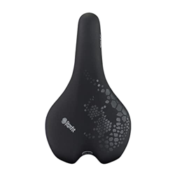 SWEPER Asiento de Bicicleta de Carretera de montaña, Asiento de Espuma SR, Asiento Hueco cómodo for Bicicleta, cojín de Asiento de riel de aleación de precio