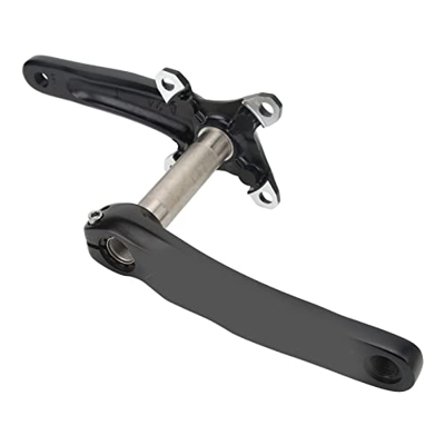 TANM Juego de Bielas de Bicicleta de 170 Mm, Juego de Bielas de Bicicleta de Montaña Fuerte Resistencia Al Impacto Fresado CNC de Alta Resistencia par