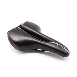 Sillín de Bicicleta de Carretera MTB, sillín de Bicicleta de Cuero Resistente al Agua, riel de Acero, cojín Airoam Suave, sillín de Bicicleta de Cicli características