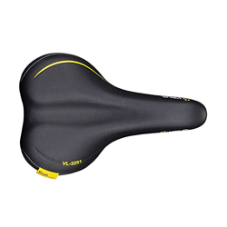 Asiento de Bicicleta Sillín Pro MTB Sillín Amplia Comodidad Suave PU Cuero Cojín de Bicicleta Asiento de Bicicleta Sillín Acolchado Sillín de Biciclet características