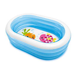 LGESR Inflatable Paddling Pool Inflatable Bathtub Thickened Transparent Water Pool Children's Household Indoor Swimming Pool Ocean Ball Pool (Color :  características