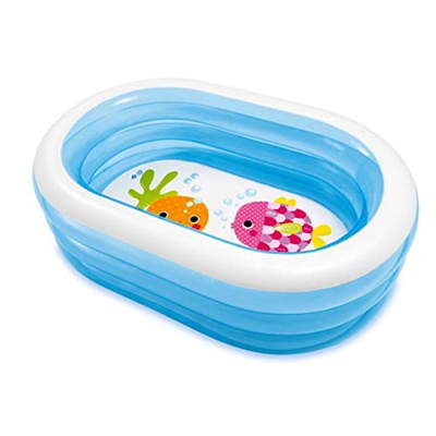 LGESR Inflatable Paddling Pool Inflatable Bathtub Thickened Transparent Water Pool Children's Household Indoor Swimming Pool Ocean Ball Pool (Color : 