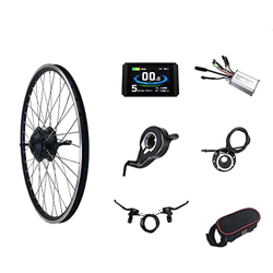 Samnuerly Kit de conversión de Bicicleta eléctrica 24V250W 16" 20" 24" 26" 27.5" 28" 29" 700c Motor Giratorio de tracción Trasera Motor de Cubo de Bic precio