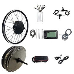 Samnuerly 48V1500W Ebike Kit, Kit de conversión de Bicicleta eléctrica, Pantalla, Motor sin escobillas, 20'' 24'' 26'' 27.5'' 29" 700C (Cassette Volan características