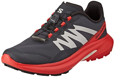 SALOMON Shoes HYPULSE, Zapatillas de Running Hombre, Magnet/Poppy Red/Black, 42 EU