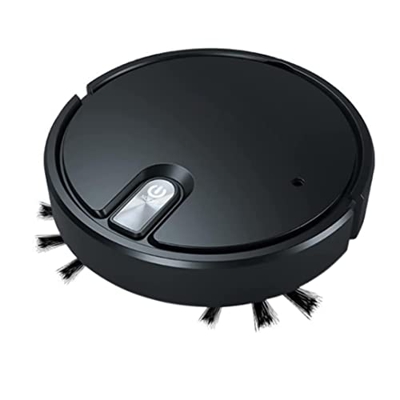 Liummrcy, aspiradora de Robot, aspiradora de hogares Delgados y trapeador 2 en 1 para Pisos Duros, succión Fuerte de 2000pa, súper Delgada, Limpieza D