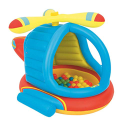 AIVYNA Piscinas inflables para niños Piscinas para niños Forma de helicóptero Centro de Juegos para niños Piscina de Piscinas de Bolas de mar características