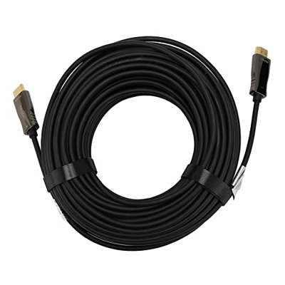 Cable de Interfaz Multimedia HD 2.1, bajo Consumo de Energía Cable de Interfaz Multimedia HD de Fibra óptica 4K Caja Fuerte Antiinterferencias para Ci