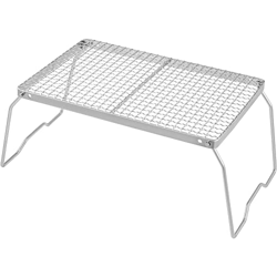 Happlignly Parrilla Plegable para Fogata Parrilla para Fogata Parrilla PortáTil para Acampar Parrilla para Cocinar de Acero Inoxidable 304 Parrilla pa características