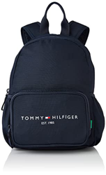 Tommy Hilfiger TH Established-Mochila pequeña, Unisex niños, Azul Espacial, One Size precio