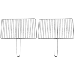 HANABASS Con Alambre Plegable Acero Inoxidable Parrilla Cocina Pulgadas Accesorios Hoguera Camarones Brochetas Barbacoa Asar A La Parrilla Picnic Herr características