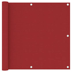 Inicio Productos-Pantalla Balcón Tela Oxford roja 90x400 cm precio