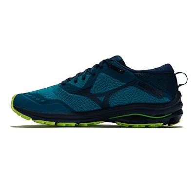 Mizuno Wave Rider TT, Zapatillas de Trail Running Hombre, Algiers Blue/Gibraltar Sea/NLim, 47 EU