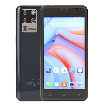 Jectse S30U Plus Smartphone, 5.0in 3G Net Face Unlocked Mobile Phone, 2GB RAM 16GB ROM, 8 Core, 2.4G 5G Dual WiFi, 4800mAh Battery, 5MP 8MP, Dual SIM 