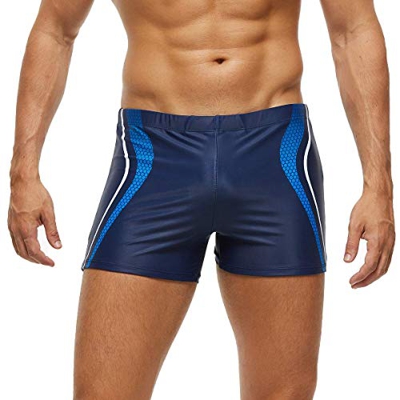 Arcweg Bañadores de Natación Traje de Baño Corto para Hombres Calzoncillos Secado Rápido Elástica Almohadillas Extraídas Deportes Acuáticos 2XL（EU