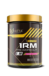 EFNE 1 RM Pre Workout | Potente Pre-Entreno 300 GR | Formula Magistral : Ribosa + L-Carnitina + Q10 | Sabor Frutas del Bosque | Potencia el desarrollo características