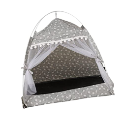 XIAOYEZI Casa de la Tienda de la Princesa del Gato - Cama de Nido de Cueva Floral Linda para Perro Mascota,Saco de Dormir Tipo Nido para Gatos, casa p en oferta
