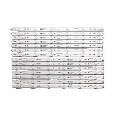 TCHWM 14 Uds Tira LED De LB49016 V1_00 LB-PF3030-GD2P6C490712-LD LB-PF3030-GJD2P6C490712-RD for 49PUS6401 49PUH6101 49PUS6561 Reemplazo de retroilumin