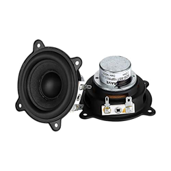 ARSMI 2pcs 2,5 Pulgadas de Altavoz de Bajos 2 Ohm 15W Sonido de Sonido de Sonido de Sonido Compatible for píldora SG Altavoces compatibles for Latidos características
