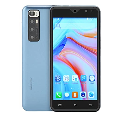 Jectse M10 Plus Smartphone, 5.0in 3G Net Face Unlocked Mobile Phone, 2GB RAM 16GB ROM, 8 Core, 2.4G 5G Dual WiFi, 4800mAh Battery, Dual SIM Cell Phone