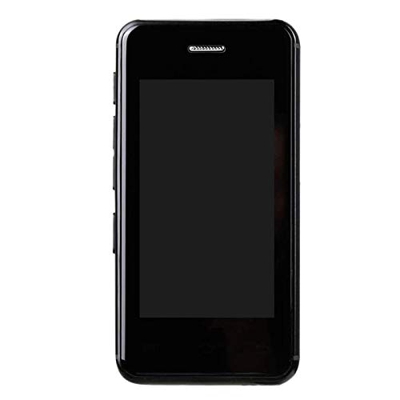 SUNGOO 2.5 Pulgadas Android Quad Core 1GB + 8GB Mini TeléFono Inteligente Ultradelgado 1050MAH S9X Negro