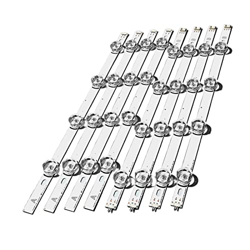 TCHWM Tira de retroiluminación LED de 8 Piezas for LIG TV 390HVJ01 Lnnotek DRT 3.0 39quot;39LB5610 39LB561V 39LB5800 39LB561F DRT3.0 39LB5700 39LB650V en oferta