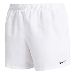 NIKE 5 Volley Short Bañador, Hombre, White, L precio