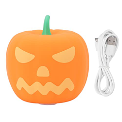 SH-RuiDu Luz de noche Forma de calabaza Carga USB Sensible Luz de noche Sil para el hogar Dormitorio Noche Forma de calabaza Noche Luz Noche Luz Noche en oferta